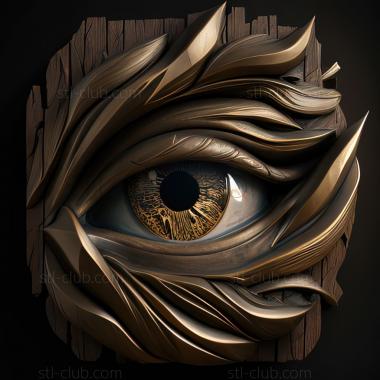 3D модель St Guild Wars игра Глаз Севера (STL)